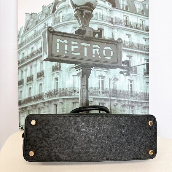 Coach 2553 Katy Satchel In Signature Canvas IM/BLACK - Picture 5 of 8